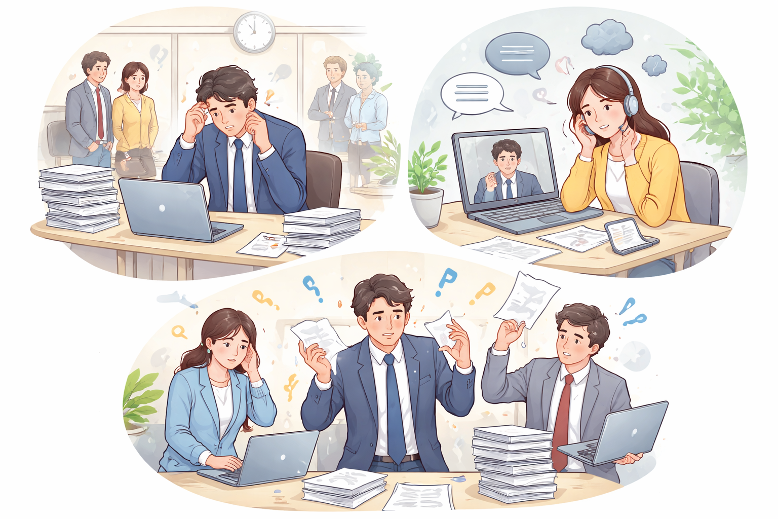 組織の課題イメージ